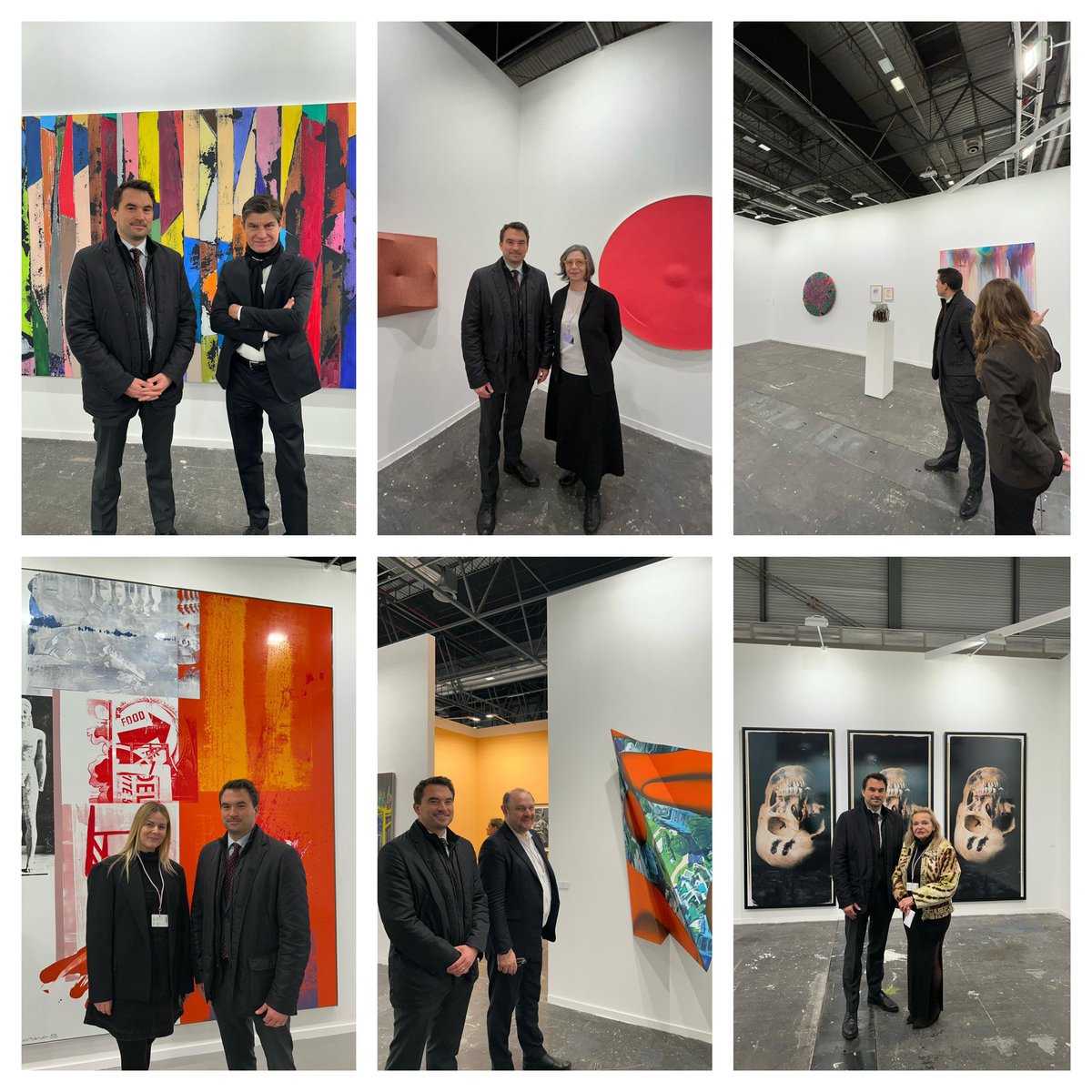 Ya arrancó la 44 @feriaarco!
No te olvides de visitar los stands de las galerías 🇦🇹 presentes este año!
Como siempre un placer visitar las feria y las galerías austriacas #krinzinger #crone #charim #nächstststephan #lombardikargl #ropac y saludar a sus representantes.