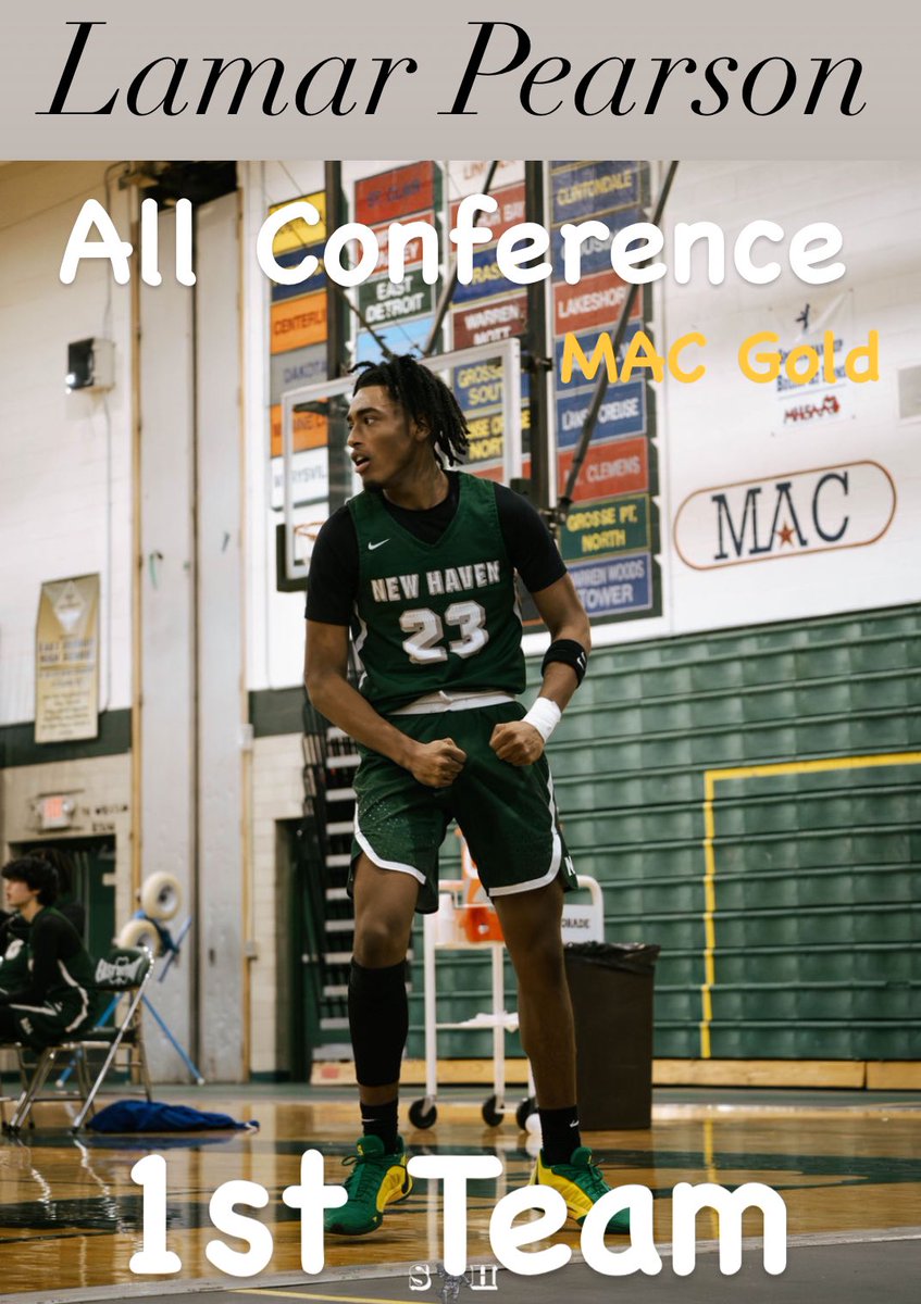 Congratulations to 2025 6-4 Forward Lamar Pearson <a href="/Mar0167/">Lamar Pearson</a> being named MAC Gold 1st Team All-Conference 🚀🏀