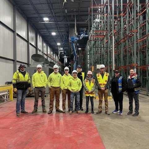 We had so much fun touring the Kraft Heinz Jell-O facility in Mason City with the NIACC Career Center in Charles City! DSC has been involved with projects here since the mid-80's and was great to see our role in its expansion and evolution over the years! #dscbuilt