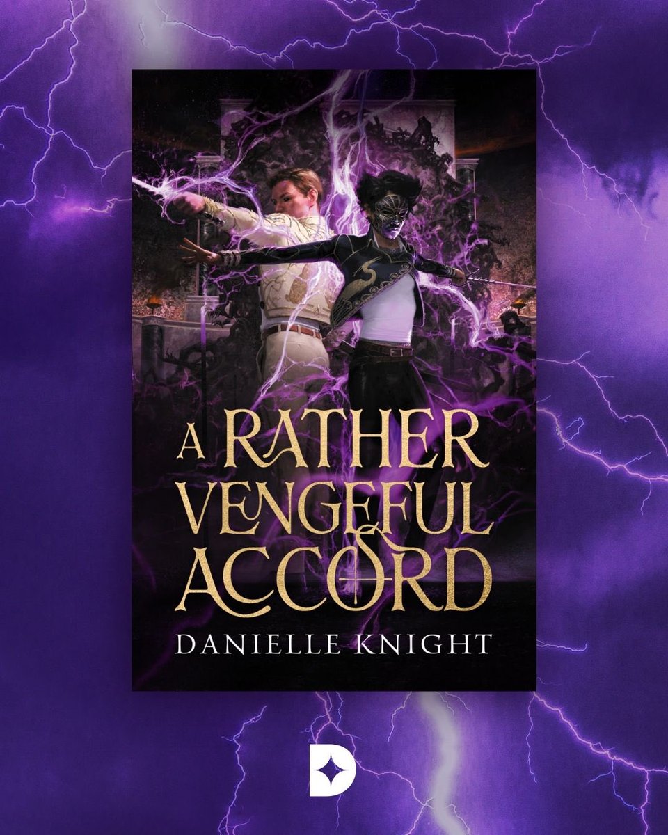 Welcome to St Penderghast’s.

We are delighted to reveal the cover for A Rather Vengeful Accord by Danielle Knight!

With art by @tommyarnoldart and design by @chattynora, we hope you love this cover as much as we do.

Releasing 18 November 2025.

bit.ly/DP_ARVA