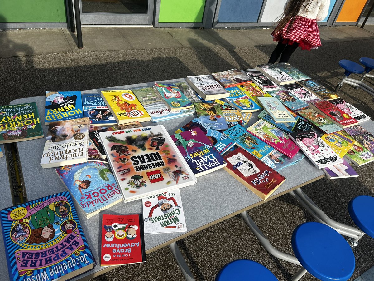 Thank you for all the donations of books, the book swap will be open after school tonight! 📚 #rfp #Worldbookday2025 #readingforpleasure <a href="/WSHEnglishHub/">Witham St Hughs English Hub</a>