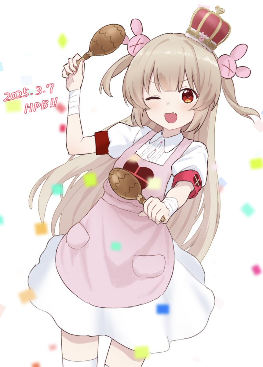 名取さな 「お誕生日おめでとうございます #ヌォンタート #名取爆誕 」|あげぱんこのイラスト