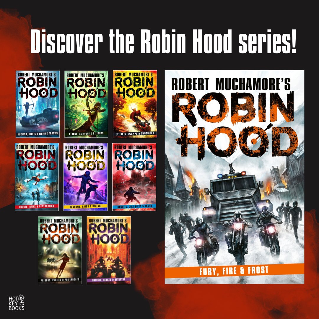 An extra treat this World Book Day: book 9 in Robert Muchamore's Robin Hood is out now 🏹

The perfect, action-packed series to get teens reading! loom.ly/sNAc4To