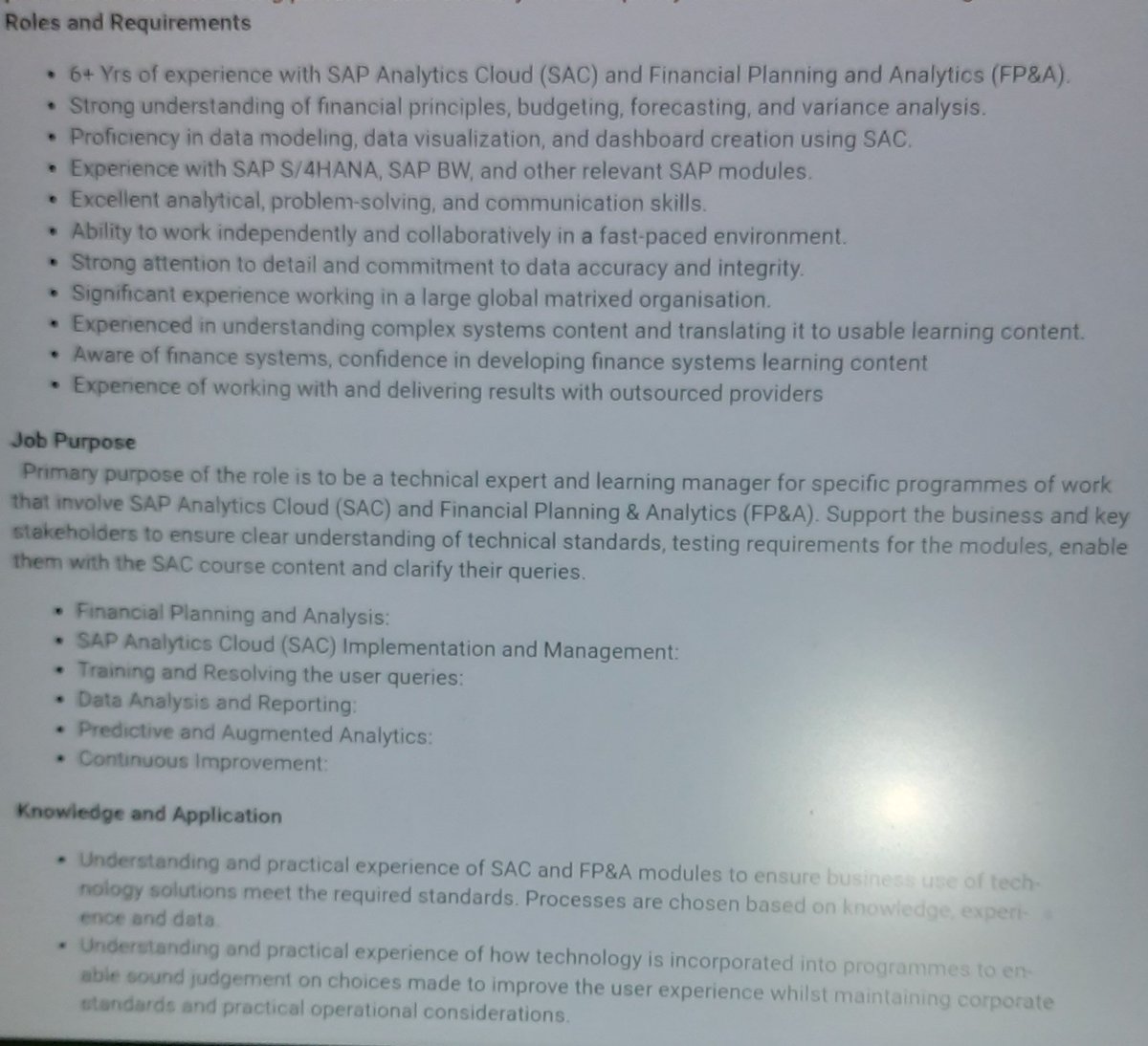 rajapuvvadi's tweet image. SAP Analytics Cloud (SAC)
#SASAnalytics #Hiring #ITJobs  #jobseekers