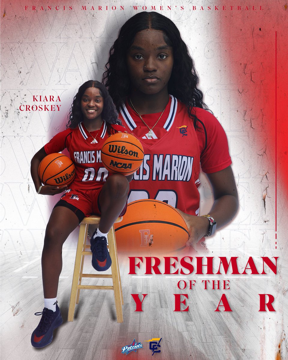 Freshman of the year. 👑

Congratulations to Kiara Croskey on being selected as the 2024-25 Conference Carolinas Freshman of the Year!

#SwampEm #GoPatsGo