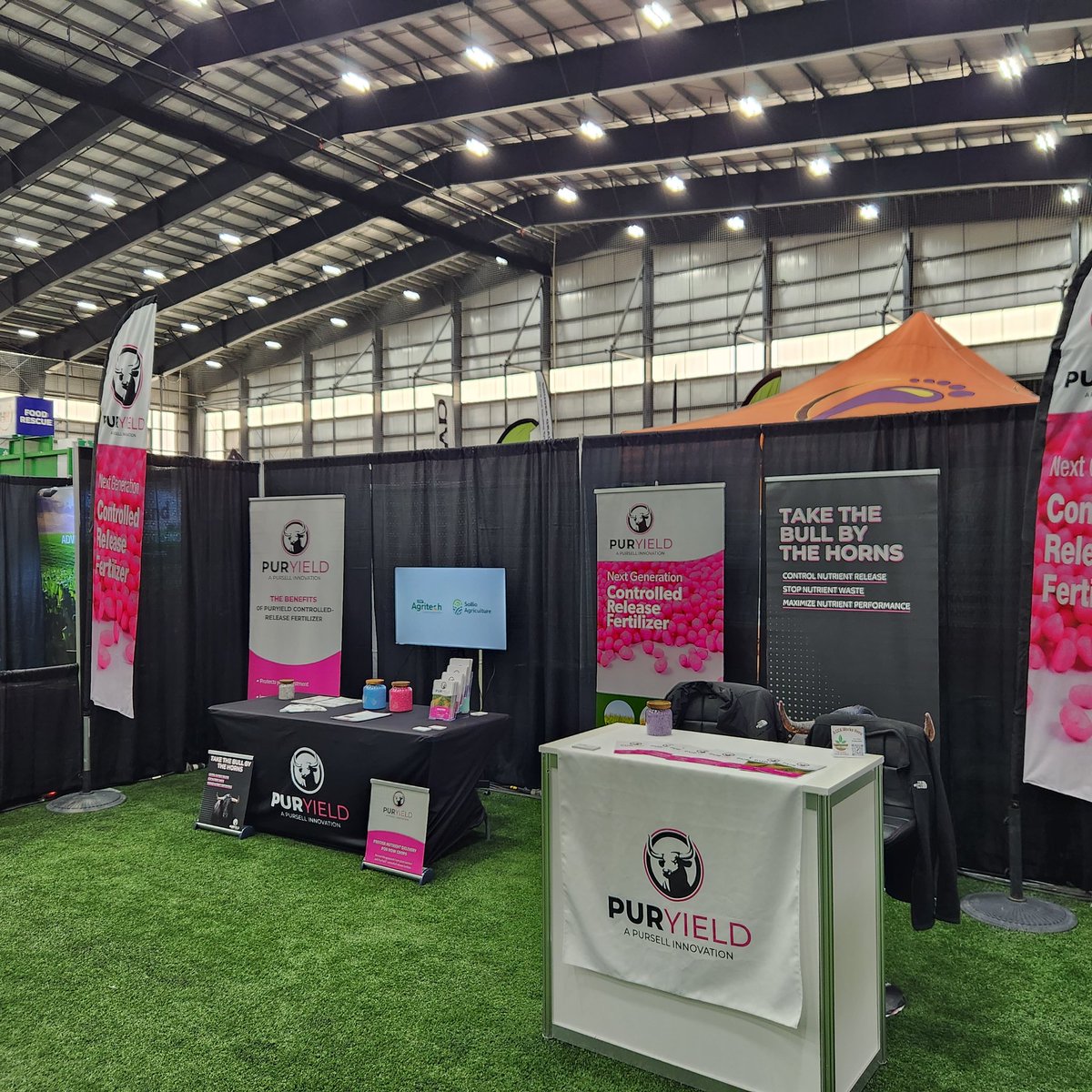 Another beauty day here on the turf at the London Farm Show.
Come drop by the PurYield booth!