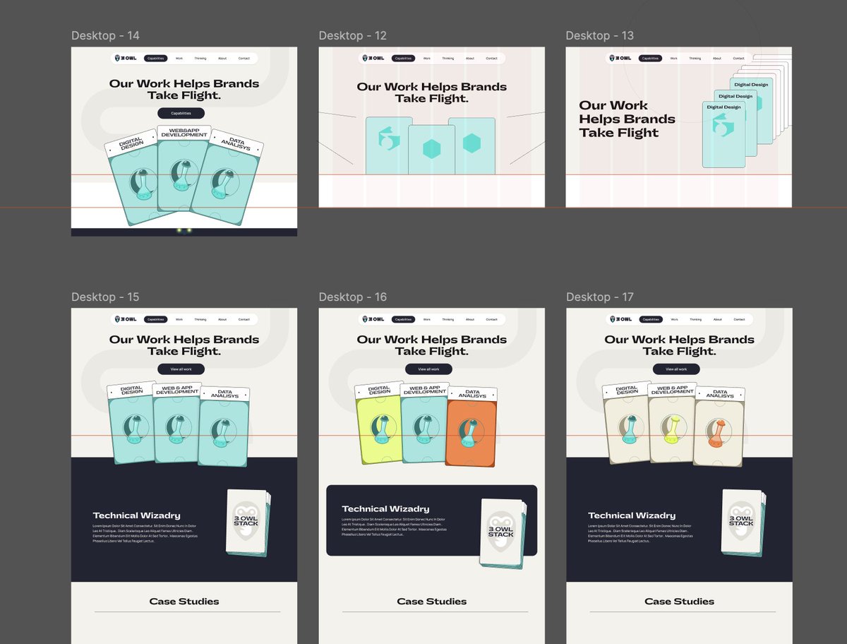 Finally, some WIP I’m happy to share! 😊

Website design brought back the fun side of design for me. I love product and strategy, but playing with colors and shapes is why I became a designer.