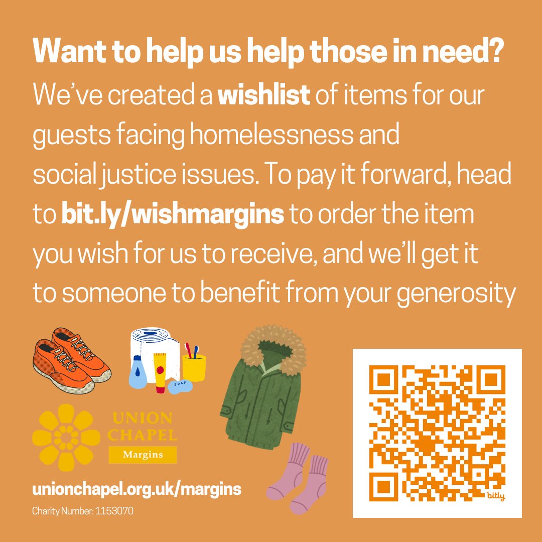 The Margins Project (@marginsproj) on Twitter photo Upon the suggestion of a generous donor, we’ve created a wishlist of items for our guests facing homelessness or social justice issues. To pay it forward, head to bit.ly/wishmargins to order an item for delivery to “The Margins Project Gift Registry Address”. Thanks to all! Upon the suggestion of a generous donor, we’ve created a wishlist of items for our guests facing homelessness or social justice issues. To pay it forward, head to bit.ly/wishmargins to order an item for delivery to “The Margins Project Gift Registry Address”. Thanks to all!