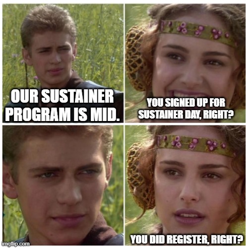 Join Us for Sustainer Day next week: March 12 in Washington, DC. A full day of insights, strategies, and networking to help you grow and retain your sustainer program.  

#nonprofit #fundraising 

zurl.co/K2MRu