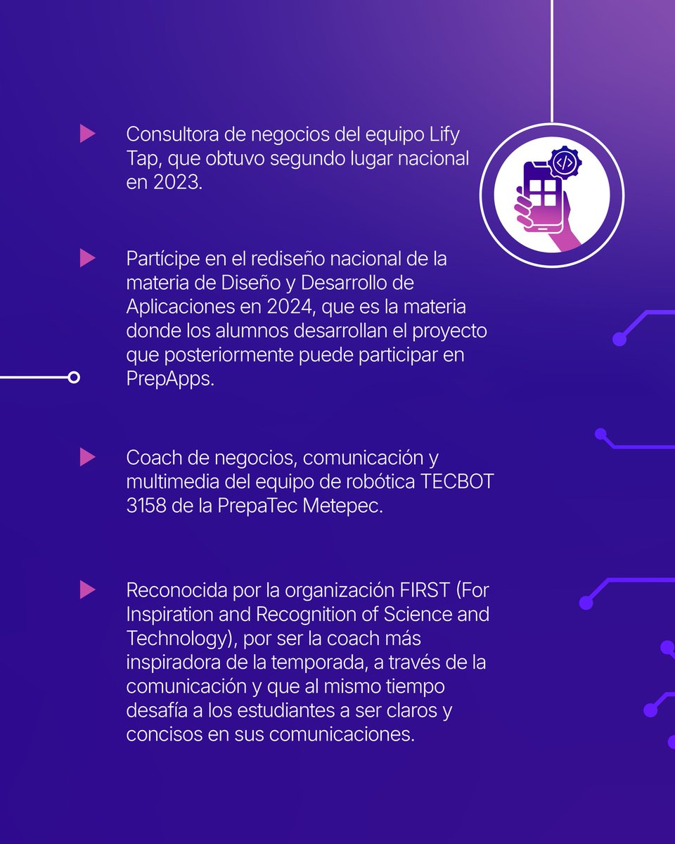 Premio Mujer Tec tweet media