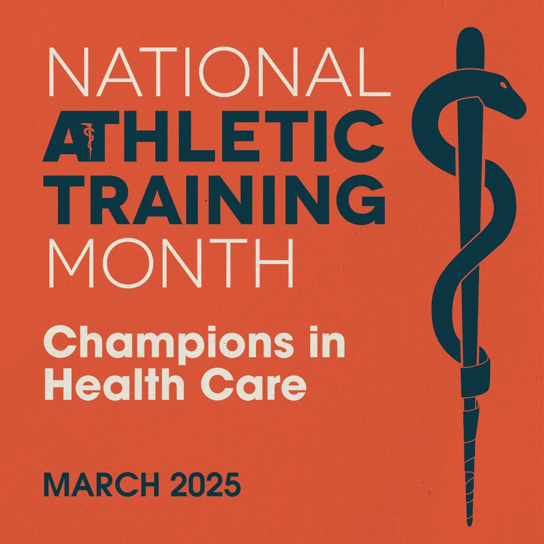 National Athletic Training Month 

Thank you Dolores “Mama Doc” Zuniga for everything you do for our student-athletes!