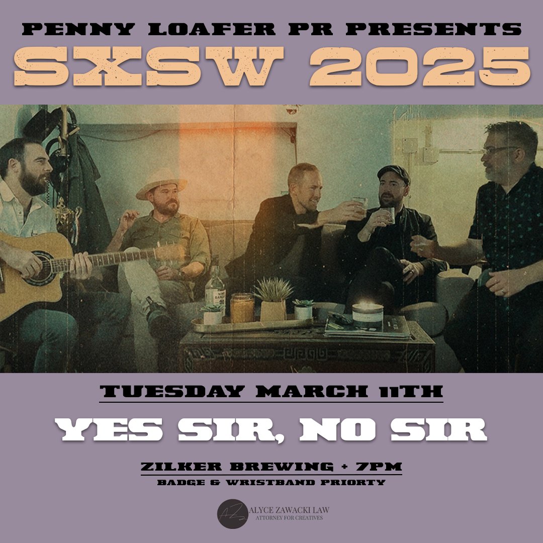 PLPR <a href="/sxsw/">SXSW</a> 2025
Artist Spotlight - Yes Sir, No Sir