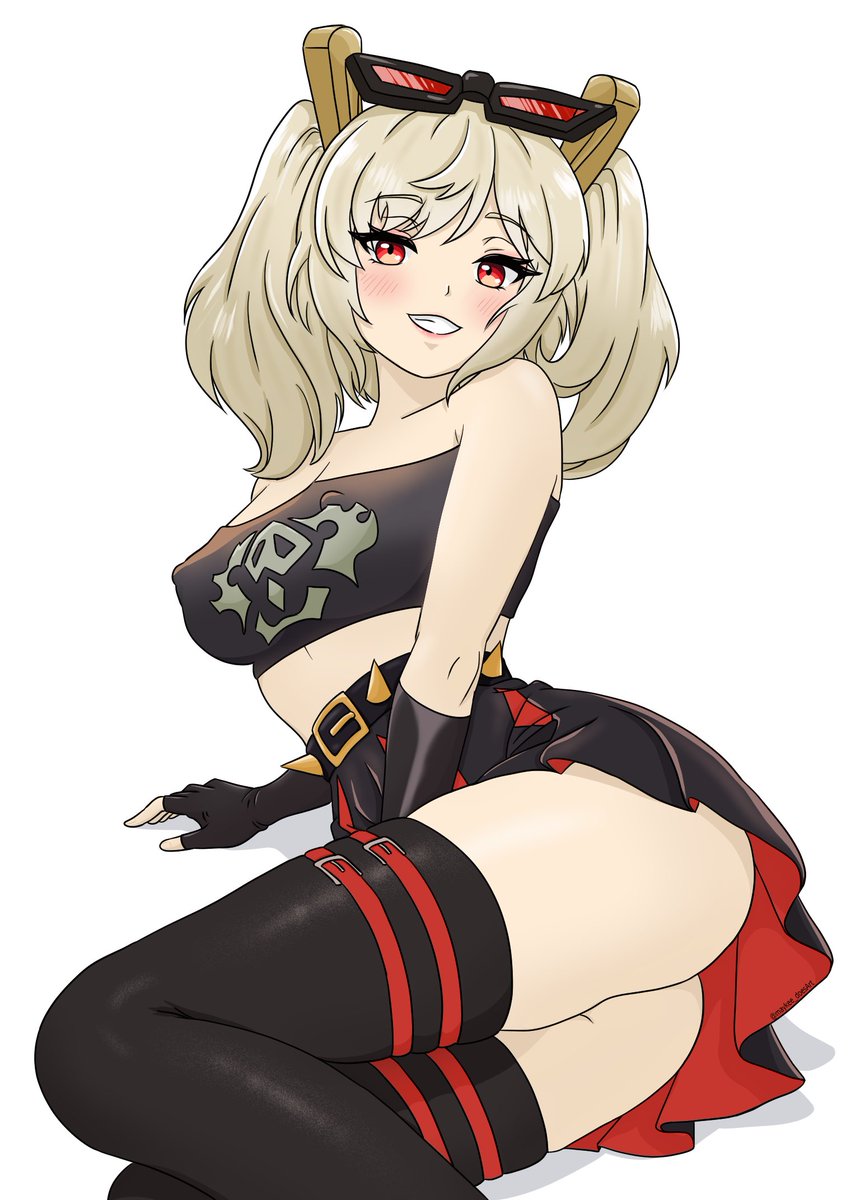 Burnice getting a little frisky🫣

Nude version on my patreon :P 
Link in my profile :D
#ZenlessZoneZero #zzzero #zzzzero #zzzプラス #zzzerofanart #Burnice #BurniceWhite