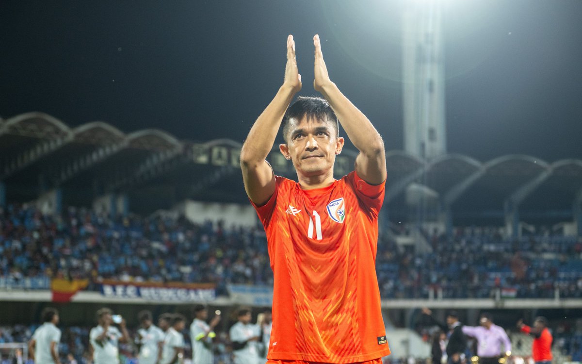 Sunil Chhetri comes out of retirement to help the national team. 

#IndianFootball