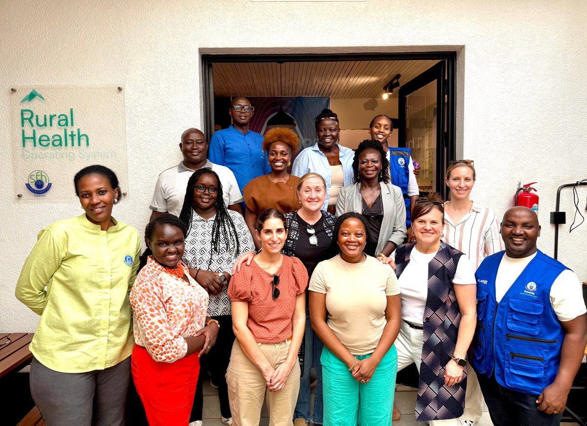 💫 Today, we had an incredible day hosting our partners <a href="/AbbottGlobal/">Abbott</a> with <a href="/Amref_Kenya/">Amref Health Africa in Kenya</a> for a tour of two #healthposts in <a href="/BugeseraDistr/">Bugesera District</a> &amp; our #BlueRoom data centre.

🎯 These visits weren’t just about seeing what’s happening—they were about sharing, learning, and shaping the