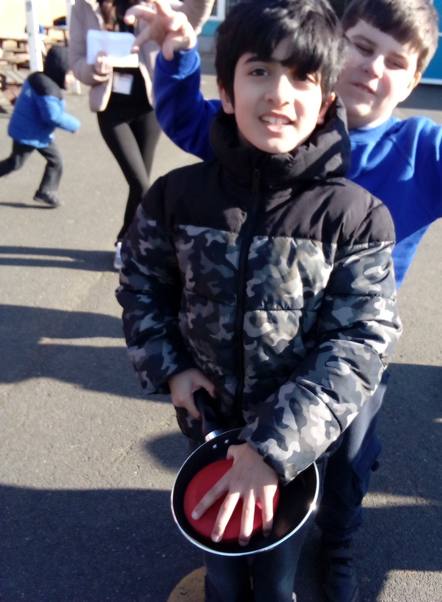 Ready....Steady....Go..... Pancake racing was fun 🥞🍳 <a href="/Topcliffeschool/">Topcliffe Primary</a>