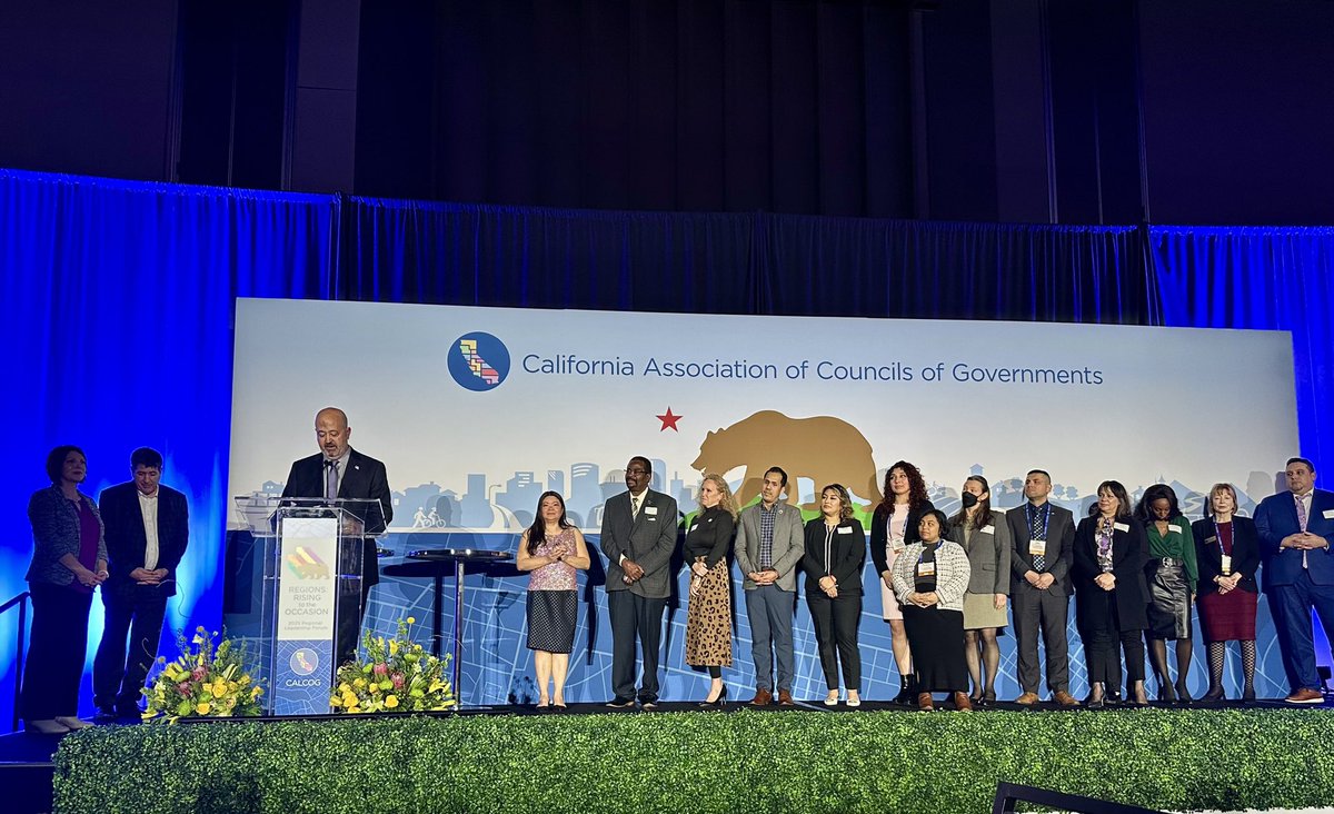 It was an honor to represent San Joaquin Council of Governments (SJCOG) and accept the CALCOG Eureka award for the Stockton Mobility Collective project.