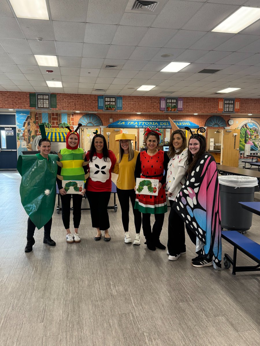 Defino's First Grade Teachers and Coaches- The Very Hungry Catepillar by Eric Carle <a href="/MTPSNJ/">Marlboro Twp Schools</a> @MichaelABallone <a href="/definocentral/">Defino Dolphins</a>