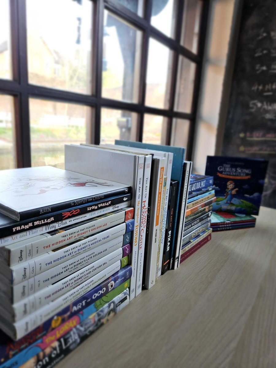 SpiritBridgeS19's tweet photo. 🎉 Happy #WorldBookDay!

📚 'The Illusion of Life' by Frank Thomas &amp; Ollie Johnston (Disney's Nine Old Men) inspires us at Spirit Bridge Studio! Animator Nathan Hill finds wisdom in its pages. What's your favourite creative book?

#art #disney #photography #animationstudio #UK https://t.co/stGDtHUzef