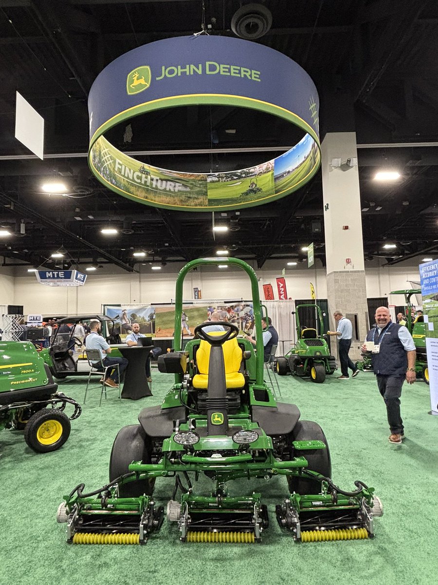 FinchTurf's tweet image. Day 2 of #NERTC25- stop by and say hi 👋🏼