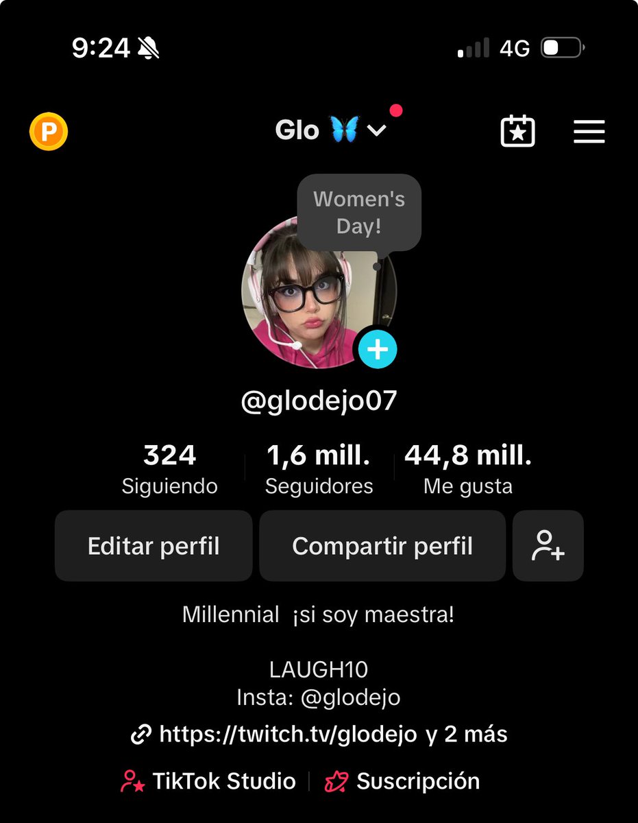 GlodeJo07's tweet image. Voy a dejar fijadas todas mis redes sociales para que no anden siguiendo a señores gordos que usan mis fotos o los anden estafando.
Instagram: @ glodejo
Tiktok: @ glodejo07
Twitch: @ glodejo
SOLAMENTE HAY UN GRUPO DE TELEGRAM y no amigos, no hay nopor ni se vende ninguna clase de…