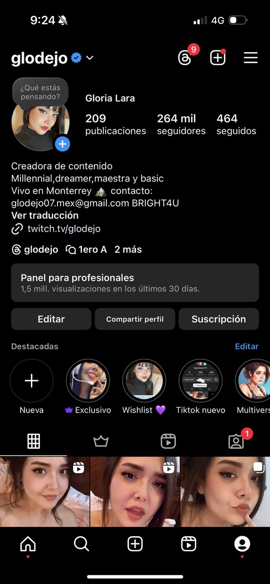 GlodeJo07's tweet image. Voy a dejar fijadas todas mis redes sociales para que no anden siguiendo a señores gordos que usan mis fotos o los anden estafando.
Instagram: @ glodejo
Tiktok: @ glodejo07
Twitch: @ glodejo
SOLAMENTE HAY UN GRUPO DE TELEGRAM y no amigos, no hay nopor ni se vende ninguna clase de…
