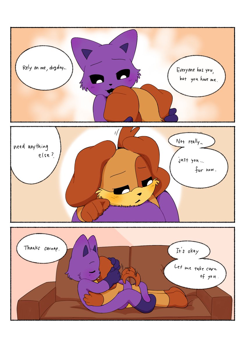 riniel_____'s tweet image. silly comic
#SmilingCritters #catnap #dogday