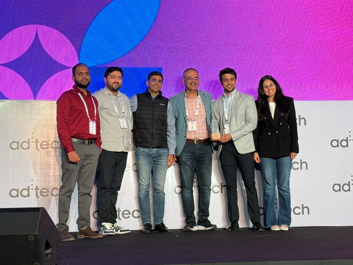 adtechIndia's tweet image. Celebrating excellence in automation! @TheTradeDesk 
takes home Silver for revolutionising marketing cloud solutions. Congratulations to the team! 

#adtechIN #adtech2025 #digitalmedia #trends #technology #marketing