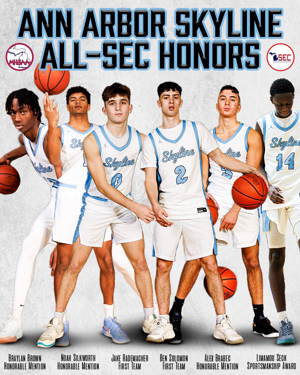 Skyline Basketball (@aaskylinehoops) on Twitter photo Shoutout to Our guys <a href="/Jake_rad07/">Jake Rademacher</a> <a href="/ben_solomon211/">Ben Solomon</a> <a href="/BrownBraylan14/">Braylan Brown</a> <a href="/noahsilk4/">Noah Silkworth</a> <a href="/abrab3c/">Alex Brabec</a> <a href="/seckLimamou10/">Limamou</a> for earning All SEC Honors🫡 Shoutout to Our guys <a href="/Jake_rad07/">Jake Rademacher</a> <a href="/ben_solomon211/">Ben Solomon</a> <a href="/BrownBraylan14/">Braylan Brown</a> <a href="/noahsilk4/">Noah Silkworth</a> <a href="/abrab3c/">Alex Brabec</a> <a href="/seckLimamou10/">Limamou</a> for earning All SEC Honors🫡