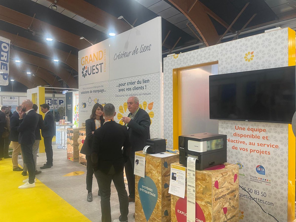 Dernier jour au <a href="/CFIAexpo/">CFIA Expo</a>  EXPO ! 
Ces trois jours aux côtés de nos partenaires AMETIS , STAO et GRAND OUEST ETIQUETTES ont été une formidable occasion d’échanger avec vous sur les dernières innovations en matière d’identification et de traçabilité !
