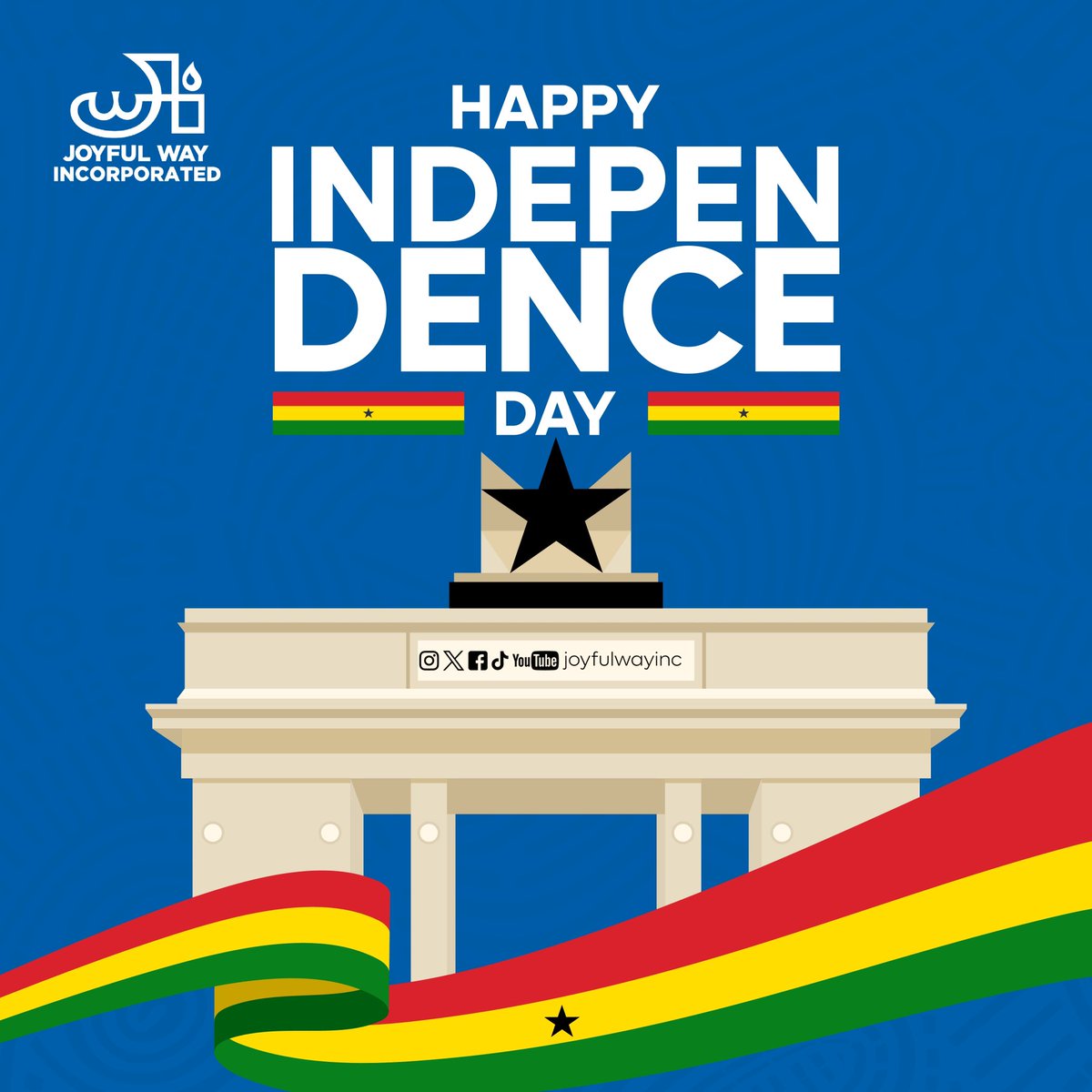 joyfulwayinc's tweet image. Happy 68th Independence Day, Ghana! 🇬🇭🎉

We celebrate our freedom, strength, and unity as a nation. May God continue to bless our homeland and lead us into a future of peace and prosperity! 🙏🏾✨

#GhanaAt68
#JoyfulWayInc