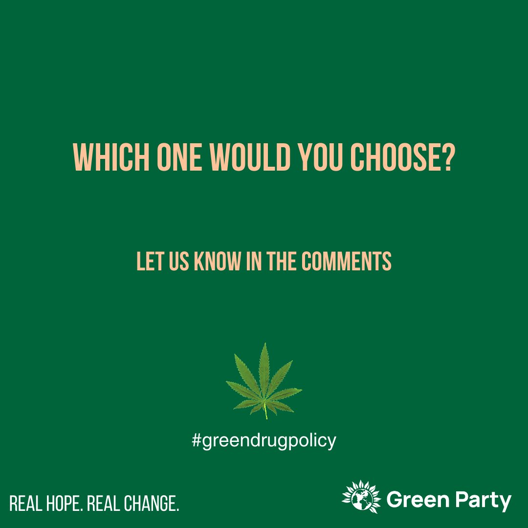 Which model of cannabis regulation would you choose? #greenfuture #greendrugpolicy #drugpolicyreform #cannabis #UK <a href="/TransformDrugs/">Transform Drug Policy Foundation</a> <a href="/UKCannabisClubs/">UK Cannabis Social C</a>
<a href="/JOE_co_uk/">JOE</a>