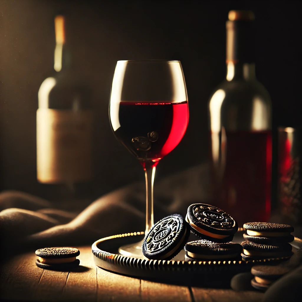 Wine &amp; Oreos? 🍪🍷 Don’t judge—milk isn’t the ONLY pairing option. Try a bold red with a chocolatey Oreo and let us know your thoughts! #OreoCookieDay #WinePairing #Indulgence