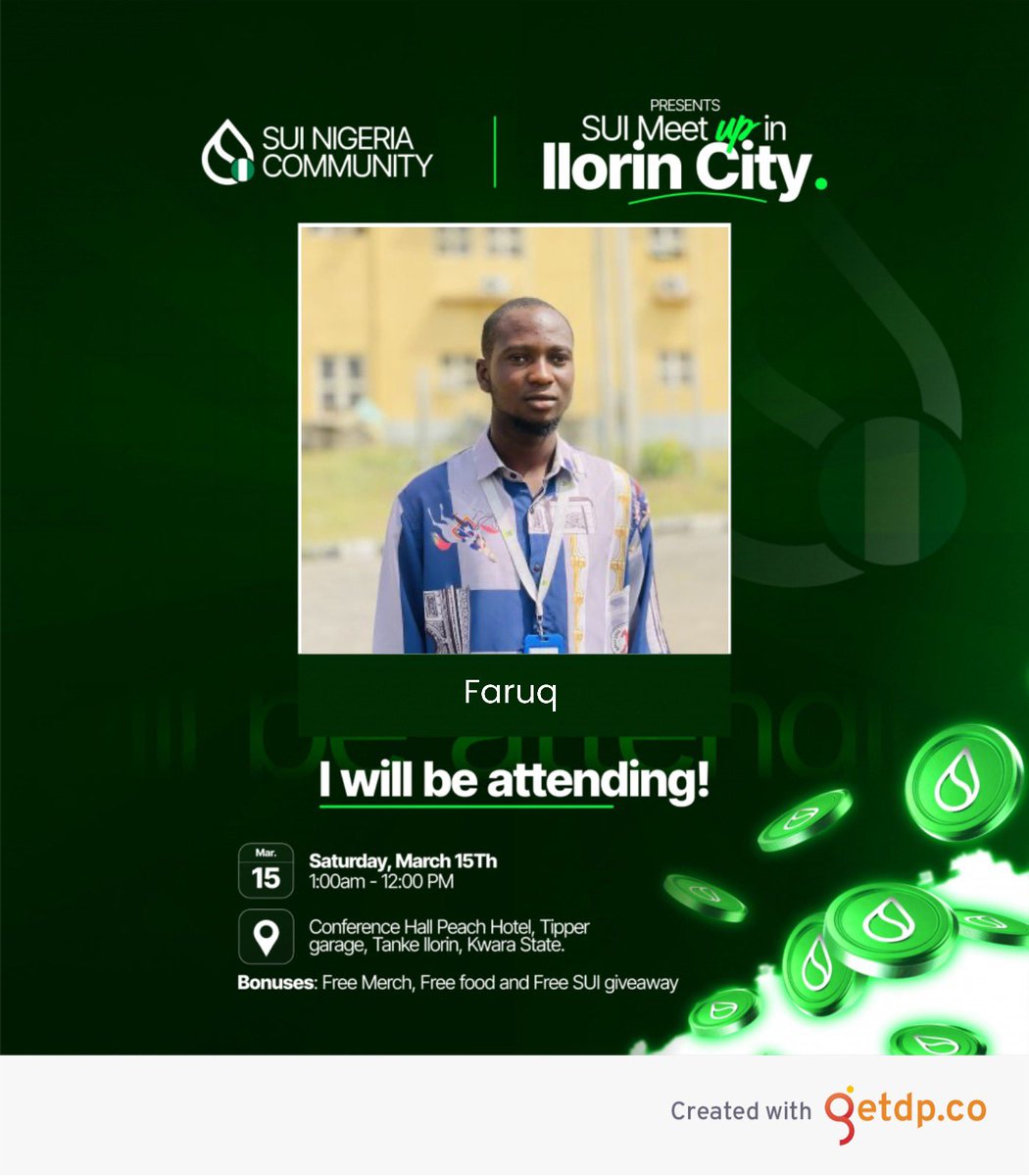 keens✌️ (@indispensablek4) on Twitter photo "Looking forward to connecting with great minds, innovators, and being part of an unforgettable experience. 🌟 *Join the excitement at SUI Nigeria Community Meet in Ilorin City!* 🌟
I’m ready—are you? Don’t miss out! 🚀 "
<a href="/SuiNetworkNG/">Sui Nigeria Community</a>,<a href="/IlorinSui/">Sui kwara community</a> "Looking forward to connecting with great minds, innovators, and being part of an unforgettable experience. 🌟 *Join the excitement at SUI Nigeria Community Meet in Ilorin City!* 🌟
I’m ready—are you? Don’t miss out! 🚀 "
<a href="/SuiNetworkNG/">Sui Nigeria Community</a>,<a href="/IlorinSui/">Sui kwara community</a>