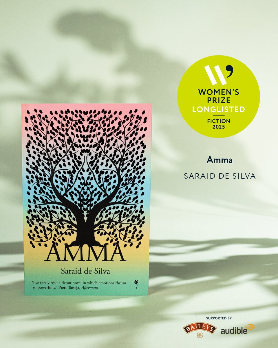 Haven't had access to X for a few days, so this is our first chance to say congratulations to <a href="/saraiddesilva/">Saraid</a> for making the <a href="/WomensPrize/">Women's Prize</a> long list for the wonderful Amma.