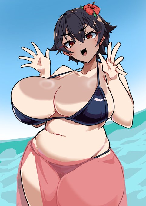 日焼けしたザガンちゃん! 