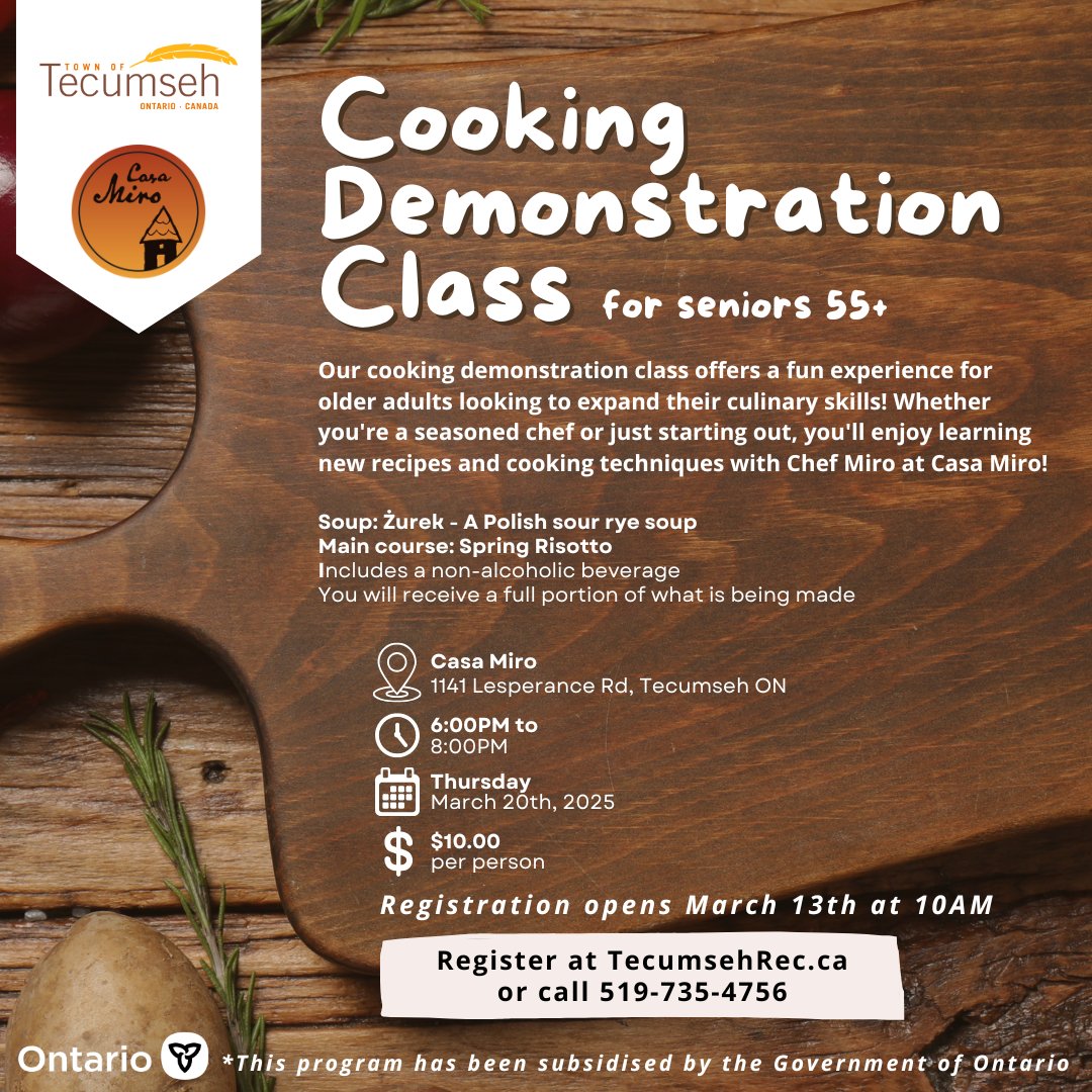 Tecumseh Recreation Services tweet media