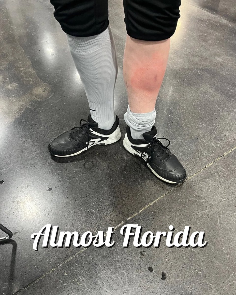 ALMOST *FRIDAY* 

T-minus 1 day until we leave for our Florida games☀️🕶️🥎