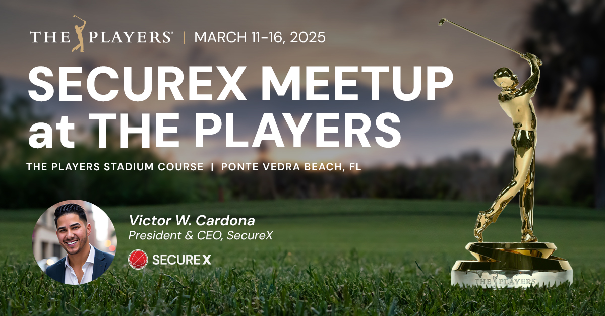 Victor W. Cardona (@vwcardona) on Twitter photo ⛳🌴JACKSONVILLE!
🏌The <a href="/SecureXNow/">SecureX</a> team is thrilled to host an elite gathering of CIOs & CISOs at the prestigious <a href="/THEPLAYERS/">THE PLAYERS</a> Cup at <a href="/TPCSawgrass/">TPC Sawgrass</a> next week! Nothing builds stronger security partnerships than watching someone triple-bogey the infamous 17th island green! ⛳🌴JACKSONVILLE!
🏌The <a href="/SecureXNow/">SecureX</a> team is thrilled to host an elite gathering of CIOs & CISOs at the prestigious <a href="/THEPLAYERS/">THE PLAYERS</a> Cup at <a href="/TPCSawgrass/">TPC Sawgrass</a> next week! Nothing builds stronger security partnerships than watching someone triple-bogey the infamous 17th island green!