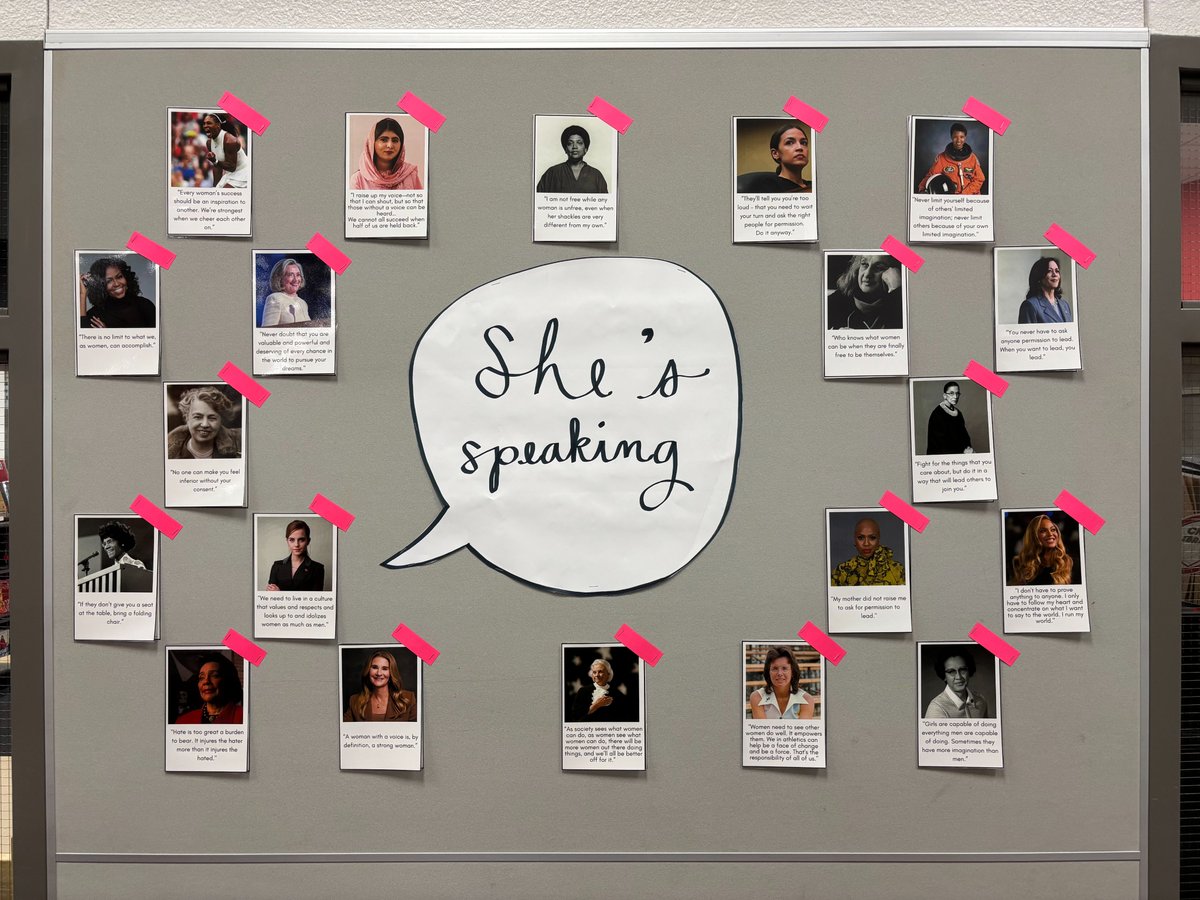 CHS9LIB's tweet image. March is Women&apos;s History Month! 
Come to the CHS9 Library to see what these important women have to say.
#CHS9Reads #womenshistorymonth @cisdlib