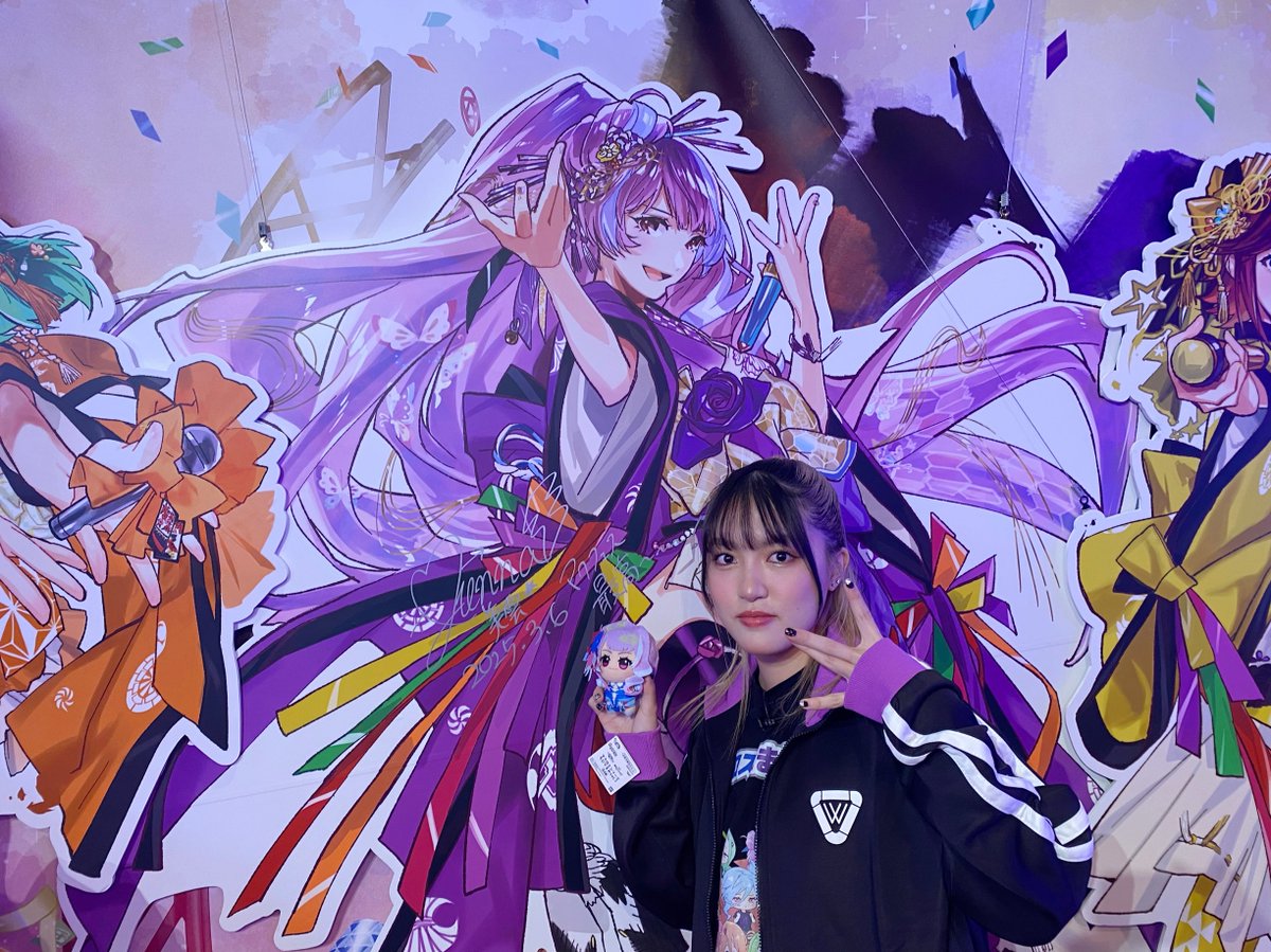 JUNNA さんご来場💜／ #マクとま 生中継⚡️ 新宿で開催中 #マクフェス