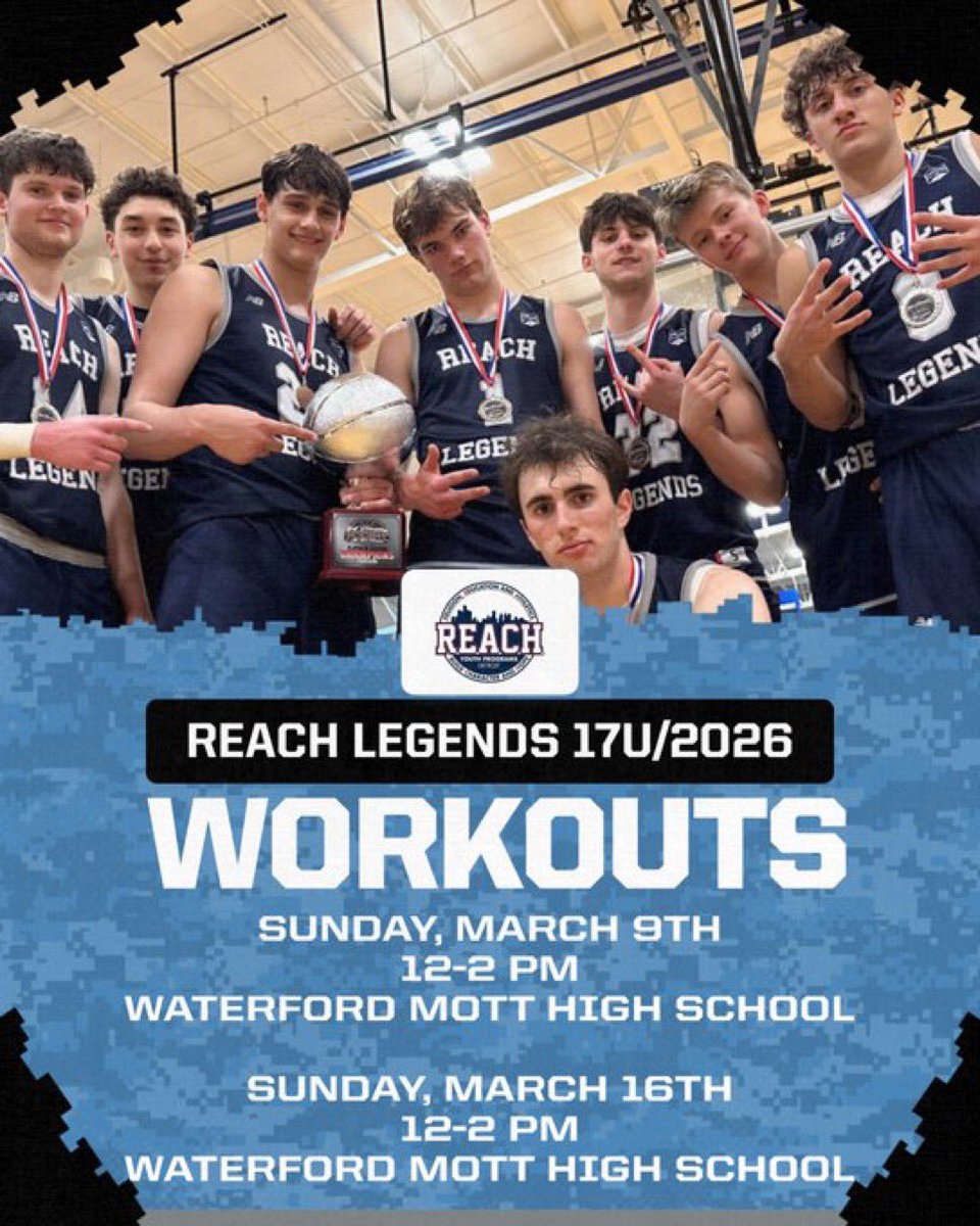 We are looking for a few more players to fill our roster for this Spring. 

We are hosting our first workout this Sunday, March 9th 
12-2 pm
Waterford Mott HS