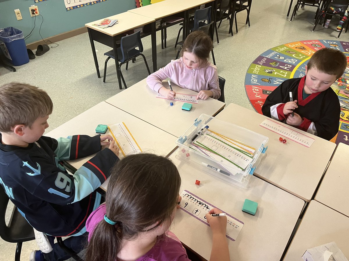 InvernessECA's tweet image. Our Grade 1 students have been busy exploring number sense through engaging and hands-on math centres! From counting and comparing to building and problem-solving, these young mathematicians are developing a strong foundation in numbers.

 #SRCEMarchIsMathMonth