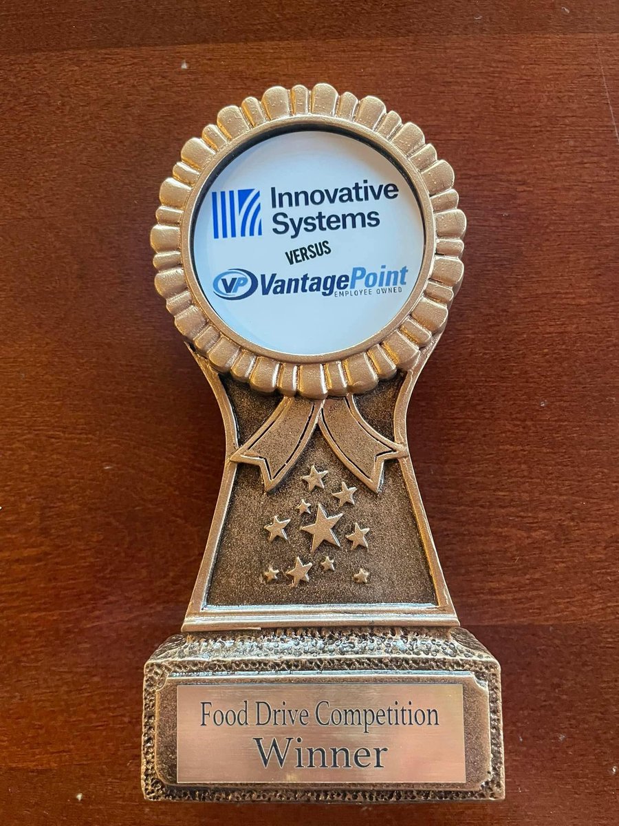 For the second year in a row, we squared off against Vantage Point Solutions to see which team could collect more food items for local high school students. This year’s aim was to collect as many quick-meals as possible, and nearly 5,000 were donated!