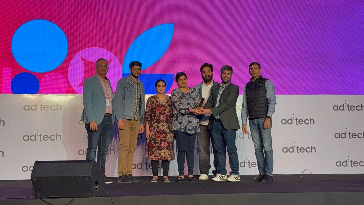 adtechIndia's tweet image. Powering engagement and conversations! @PublicisGroupe Gold for their outstanding impact in the social media space. Congratulations to the team for redefining digital connections! 

In partnership with @IAA__India 

#adtechIN #adtech2025
