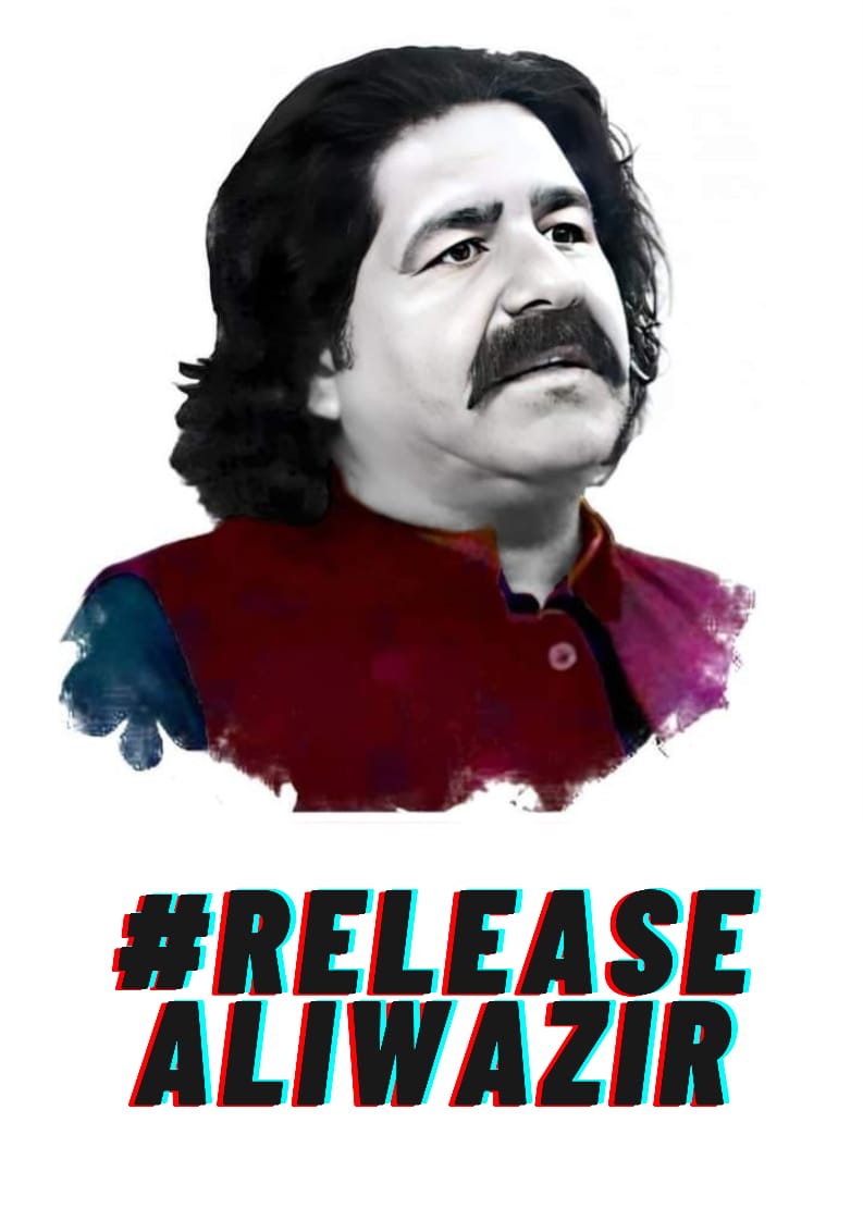 Tajmanwaziri's tweet photo. PTM social media team is launching a hashtag campaign to demand the *immediate and unconditional release of Ali Wazir*, who has been arbitrarily detained. 

His imprisonment is an attack on justice and the fundamental rights of the Pashtun people.1/2

Hashtag: #ReleaseAliWazir https://t.co/Ty8qGis6R9