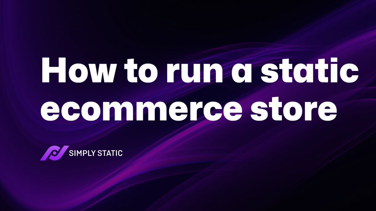 Simply Static (@simplystaticwp) on Twitter photo Ever wondered how e-commerce would work on a Static WordPress website? After trying almost every option available, we found a clear winner: <a href="/ecwid/">Ecwid by Lightspeed</a>
We are working on a little article series covering all the details - here is the first one: Static E-commerce with WordPress: Ever wondered how e-commerce would work on a Static WordPress website? After trying almost every option available, we found a clear winner: <a href="/ecwid/">Ecwid by Lightspeed</a>
We are working on a little article series covering all the details - here is the first one: Static E-commerce with WordPress: