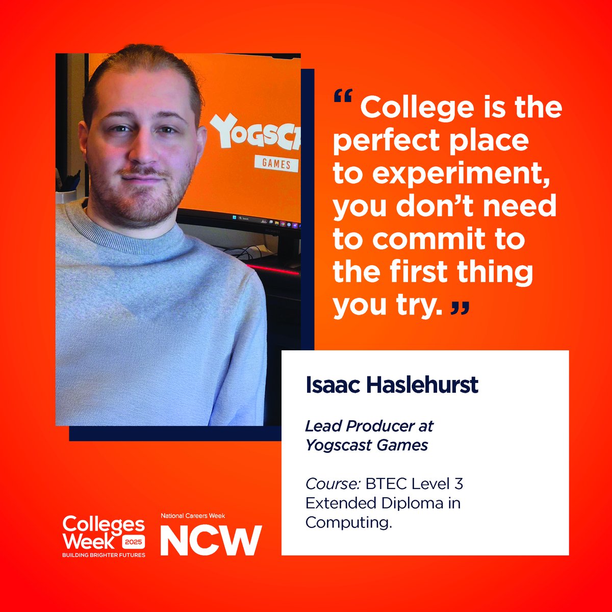 Newcastle College (@nscgnewcastle) on Twitter photo Meet Isaac Haslehurst ๐ An NSCG alumnus who turned his love for gaming into a ๐๐๐๐๐๐๐๐ ๐๐๐๐๐๐ in the video game industry! ๐ฎ
As Lead Producer at <a href="/YogscastGames/">Yogscast Games</a>, Isaac plays a key role in publishing hit games like PlateUp!, Dungeons & Degenerate Gamblers and Meet Isaac Haslehurst ๐ An NSCG alumnus who turned his love for gaming into a ๐๐๐๐๐๐๐๐ ๐๐๐๐๐๐ in the video game industry! ๐ฎ
As Lead Producer at <a href="/YogscastGames/">Yogscast Games</a>, Isaac plays a key role in publishing hit games like PlateUp!, Dungeons & Degenerate Gamblers and
