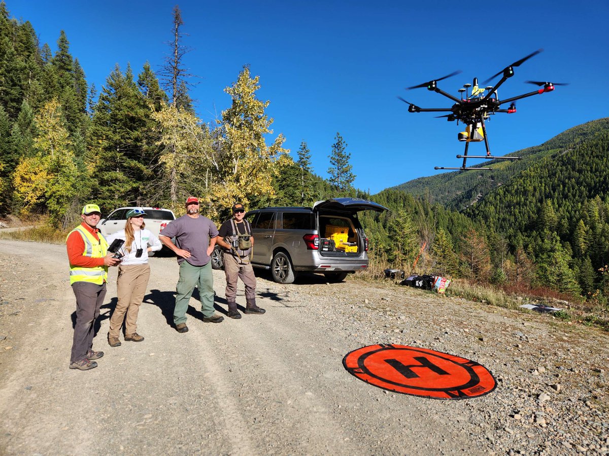 USGS_UAS's tweet image. New data release led by hydrologist Chris Holmquist-Johnson of the Fort Collins Science Center!
LiDAR, natural color and thermal infrared data collected by #UAS for mapping topography and stream temperature along the Vermilion River, Montana.
doi.org/10.5066/P1F3FL…