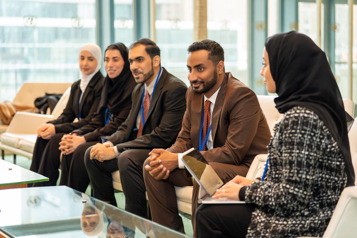 GCCStat's tweet photo. ضمن مشاركة المركز لأعمال الدورة الـ 56 لاجتماعات اللجنة الإحصائية بالأمم المتحدة بنيويورك، سعادة انتصار بنت عبدالله الوهيبية المديرة العامة للمركز تلتقي بوفد إدارة الإحصاء والتنمية المجتمعية في إمارة #الشارقة بدولة #الإمارات العربية المتحدة لبحث سبل التعاون بين الجانبين https://t.co/sKA3GHCG3C
